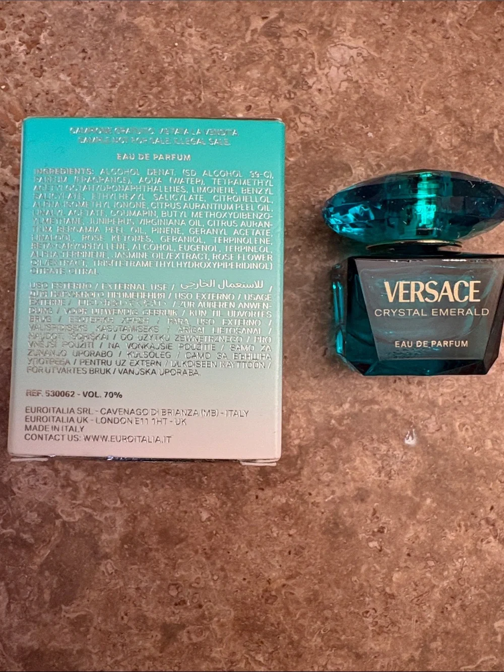 NIB Versace Crystal Emerald - Picture 4 of 5